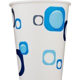 Total Home Decorated Paper Cups, 9 oz, 60 ct, thumbnail image 2 of 3