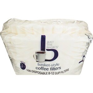 Just The Basics Basket-Style Coffee Filters