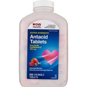 CVS Health Extra Strength Chewable Antacid Tablets Assorted