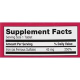 CVS Health Slow Release Iron Tablets, thumbnail image 5 of 7