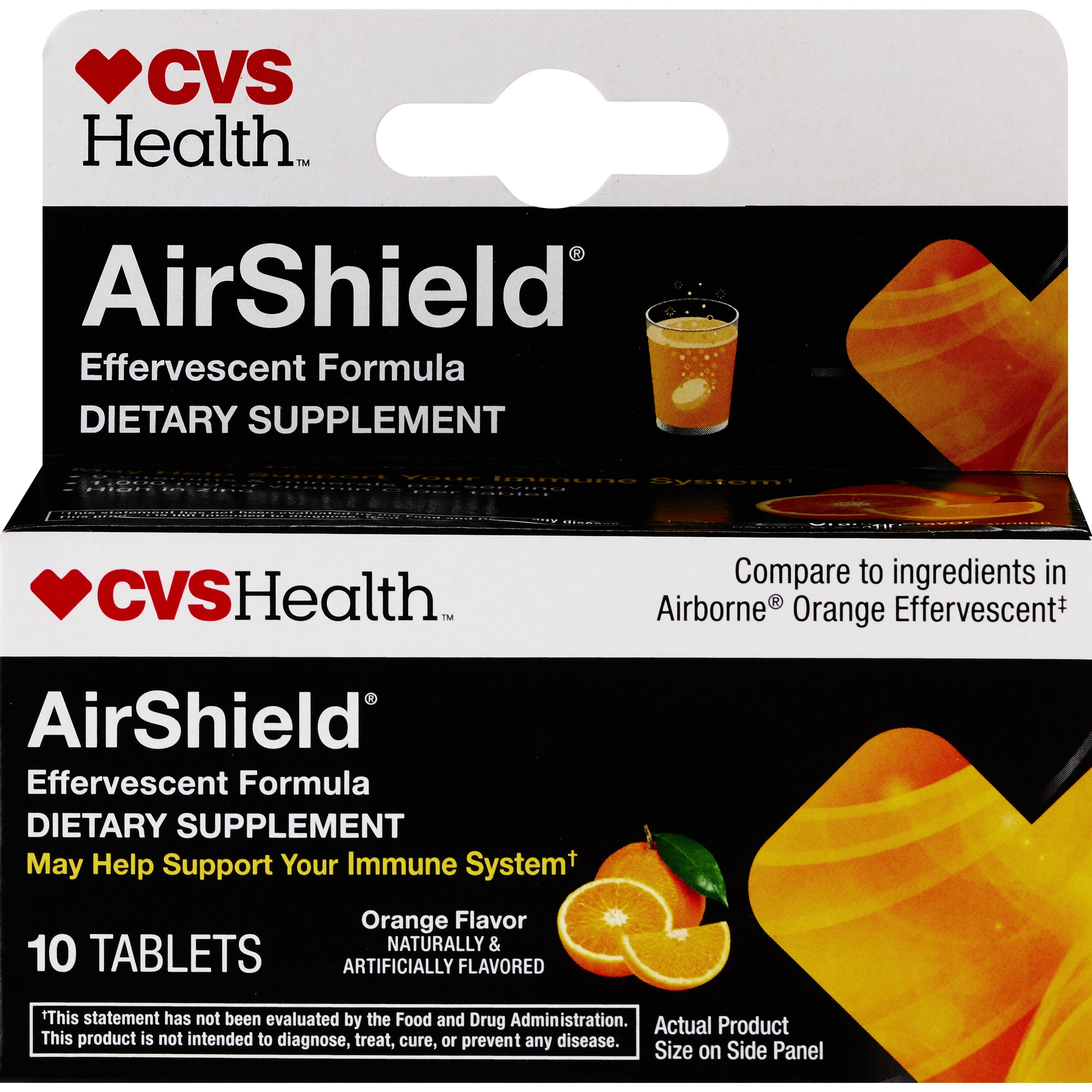 CVS Health Airshield Effervescent Immune Support Tablets