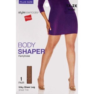 Style Essentials by Hanes Body Shaper Pantyhose Plus Size