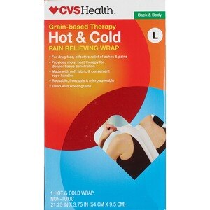 CVS Health Grain-based Therapy Hot & Cold Pain Relieving Wrap, L