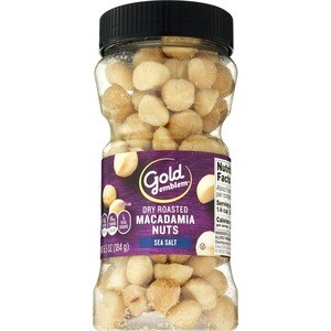 Gold Emblem Macadamia Nuts Dry Roasted