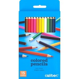 Caliber Non-Toxic Colored Pencils Bright Colors