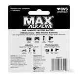 CVS Max Alkaline Batteries, AAA, 1.5 Volt, thumbnail image 2 of 2