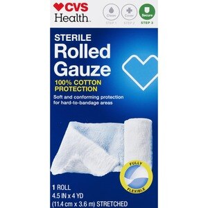 CVS Health Sterile Latex-Free Rolled Gauze