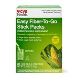 CVS Health Easy Fiber-To-Go Stick Pack, thumbnail image 1 of 2