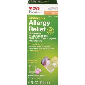 CVS Health Children's 24HR Allergy Relief Cetirizine HCl Oral Antihistamine