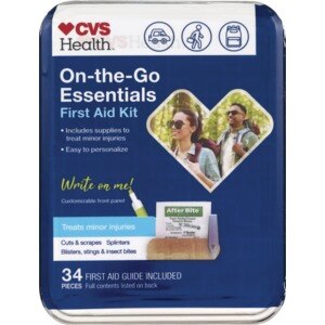 CVS Health First Aid On-the-Go Essentials Kit