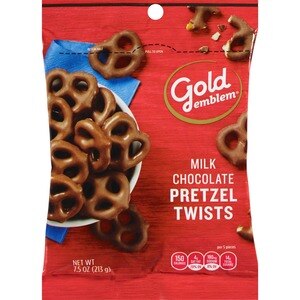 Gold Emblem Milk Chocolate Covered Pretzels, 7.5 oz