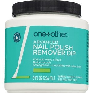 one+other Advanced Nail Polish Remover Jar, 9 OZ