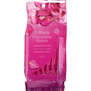 CVS Beauty 2-Blade Disposable Razors, 12 CT