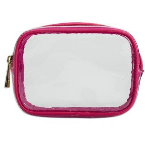 Pop-Arazzi Small Toiletry Bag, Clear