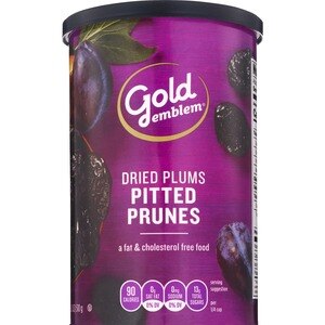 Gold Emblem Dried Plums Pitted Prunes, 18 oz