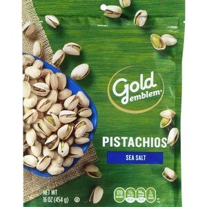 Gold Emblem Sea Salt California Pistachios, 16 oz