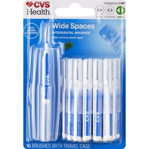 CVS Health Wide Spaces Interdental Brushes, Mint
