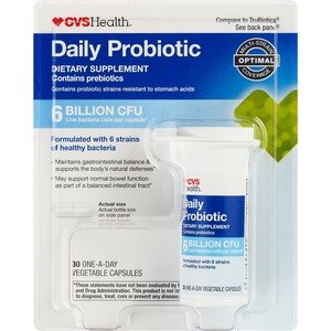 CVS Health Daily Probiotic Capsules, 30CT