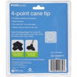 CVS Health 4 Point Quad Support Cane Tip, thumbnail image 3 of 3