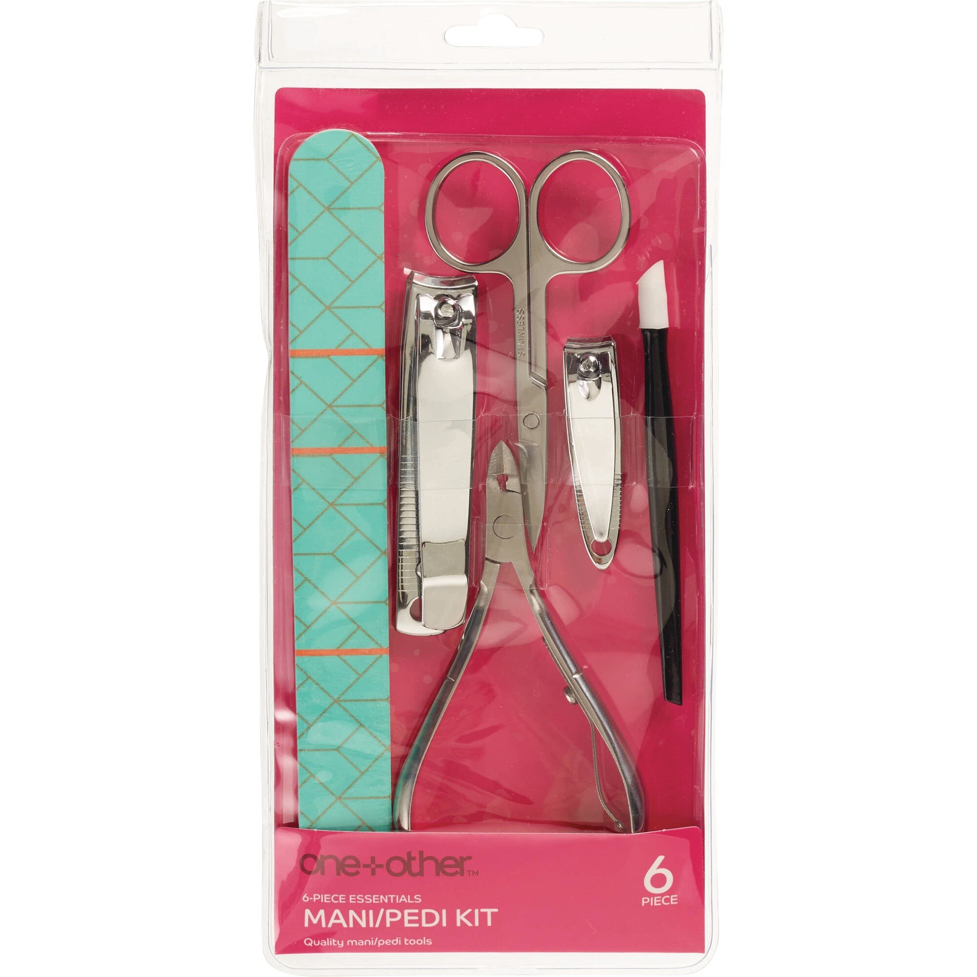 one+other 6 Piece Essentials Manicure/Pedicure Kit