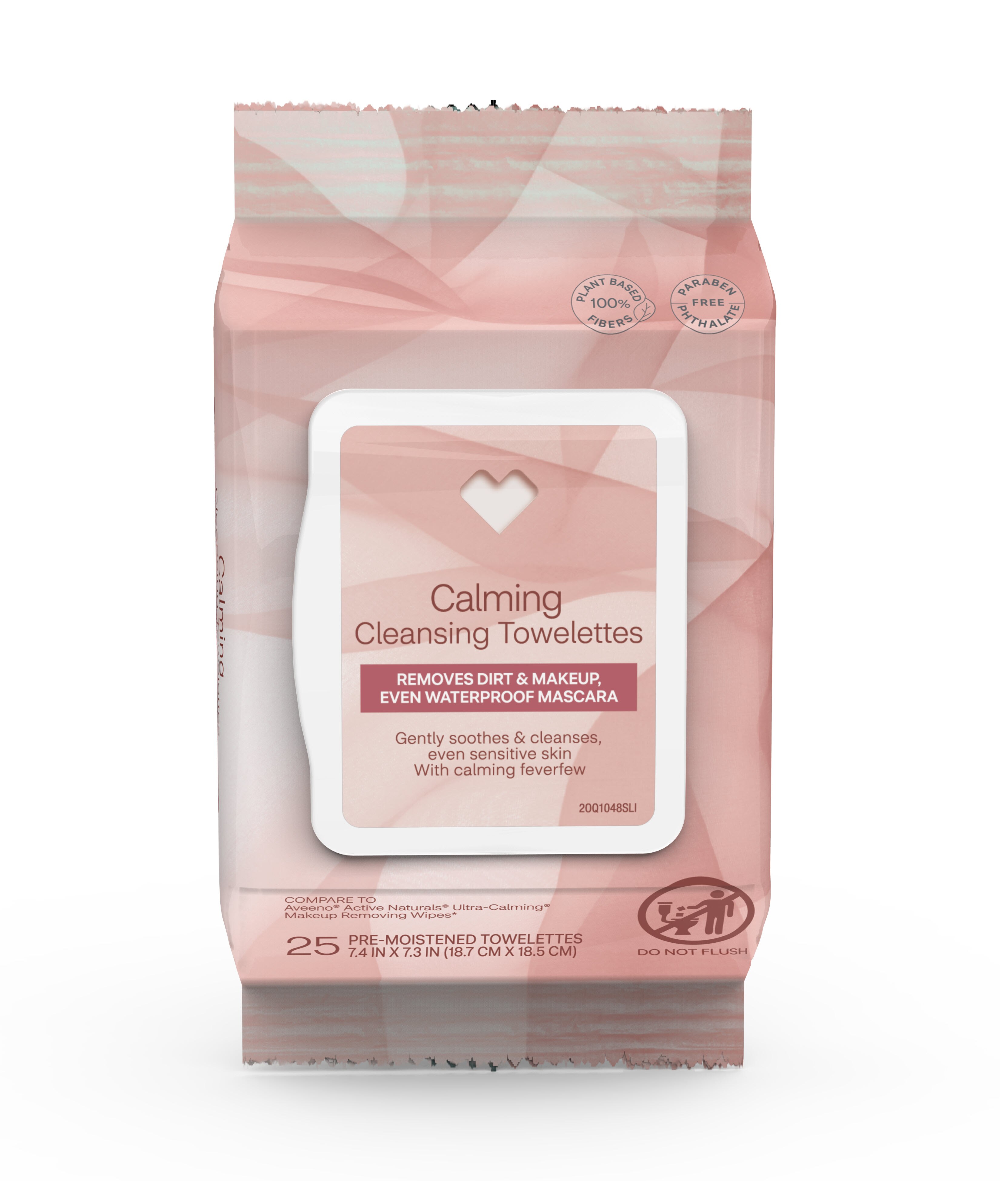 CVS Beauty Calming Cleansing Towelettes, 25/Pack