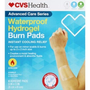 CVS Health Sterile Hydrogel Burn Pads