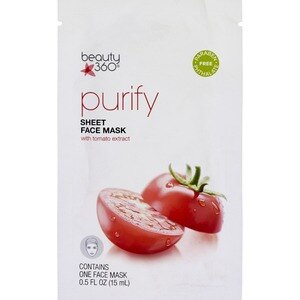 Beauty 360 Hydrating Purifying Tissue Facial Mask