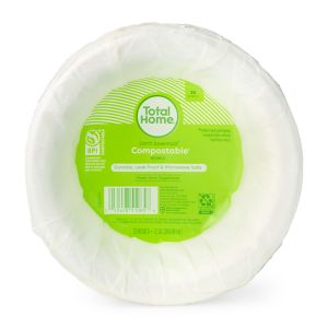 Total Home Earth Essentials Compostable Bowl, 20 ct, 12 oz