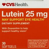 CVS Health Lutein Softgels 25mg, 30CT, thumbnail image 5 of 7