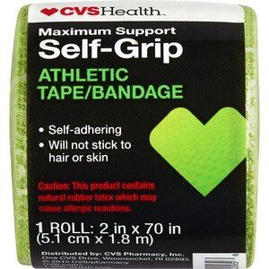 CVS Health Maximum Support Self Grip Athletic Bandage