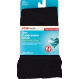 CVS Health Firm Compression Socks Over-The-Calf Length Unisex, 1 Pair, L/XL, thumbnail image 1 of 2