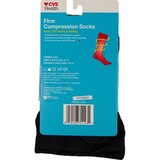 CVS Health Firm Compression Socks Over-The-Calf Length Unisex, 1 Pair, L/XL, thumbnail image 2 of 2