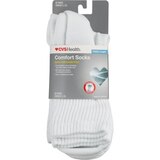 CVS Diabetic Comfort Socks Ankle Length Unisex, 2 Pairs, L/XL, thumbnail image 1 of 2