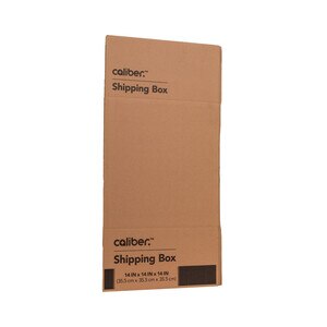 Caliber Mailing Moving & Storage Box, 14 In x 14 In x 14 In