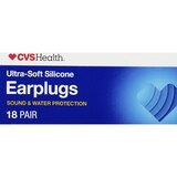 CVS Health Ultra-Soft Silicone Earplugs, 18 Pair, thumbnail image 3 of 4