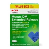 CVS Health 12HR Mucus DM Extended Release Cough Tablets, thumbnail image 1 of 4