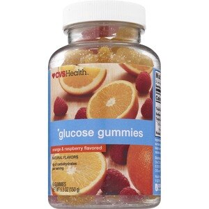 CVS Health Glucose Gummies, Orange, 60CT