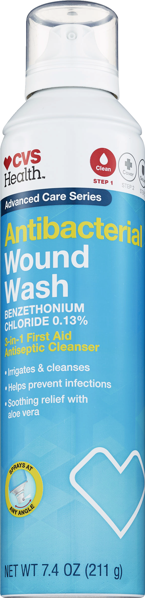CVS Health Antibacterial Wound Wash