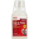 CVS Health Children¿s Acetaminophen Dye Free Pain Reliever & Fever Reducer Oral Suspension, Cherry, 4 FL OZ, thumbnail image 5 of 7