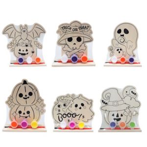 Spooky Village Paint Your Own Craft Kit, Assorted Designs