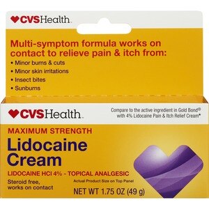CVS Health Maximum Strength Lidocaine Cream