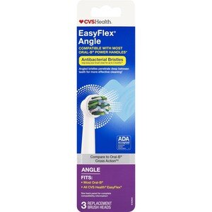 CVS Health EasyFlex Angle Replacement Brush Heads