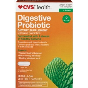 CVS Digestive Probiotic Capsules, 50 CT