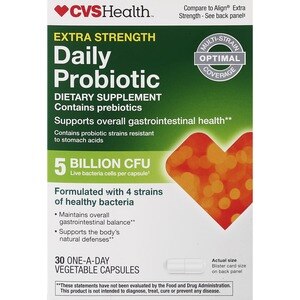CVS Health Extra Strength Daily Probiotic Capsules