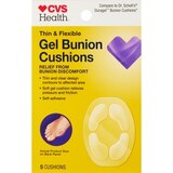 CVS Health Gel Bunion Cushion, 5 CT, thumbnail image 1 of 3