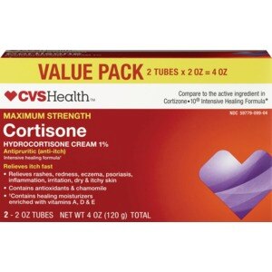 CVS Health, Maximum Strength Cortisone Anti-Itch Cream