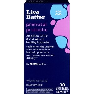 Live Better Prenatal Probiotic Capsules