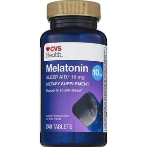 CVS Health Melatonin 10 MG Tablets, 240 CT