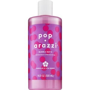Pop-arazzi Hibiscus & Acai Berry Bubble Bath, 16.9 OZ
