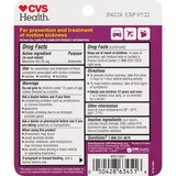CVS Motion Sickness Less Drowsy Meclizine Hydrochloride 25mg Tablets, 16 CT, thumbnail image 2 of 2